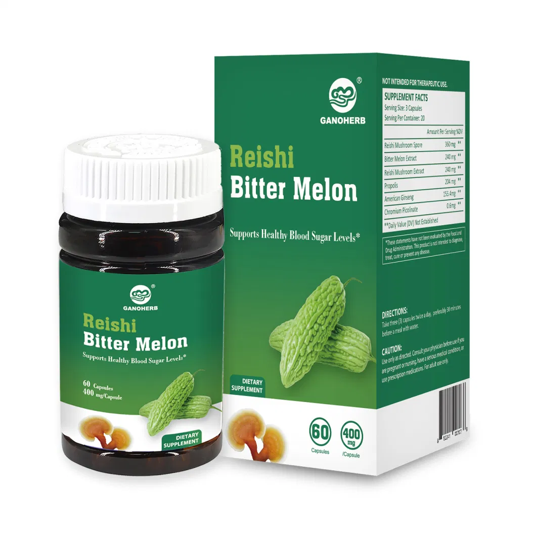 China OEM Wholesale Reishi Mushroom Spore Bitter Melon Extract for Immue System Improving Lower Blood Pressure Sugar Manufacturer